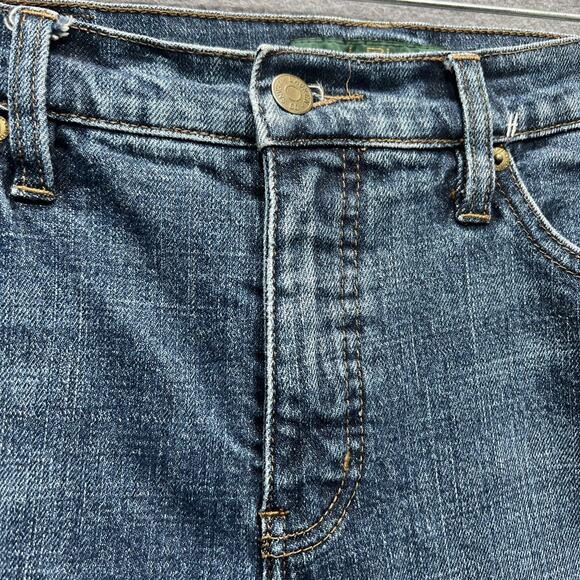 LRL Lauren Ralph Lauren Bootcut Jeans Blue Denim Womens Size 10 - Picture 5 of 13
